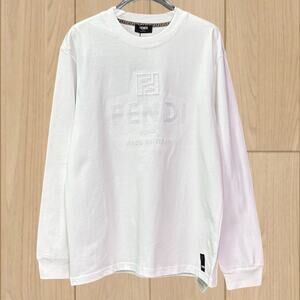Men's Fendi Classic Long Sleeve White